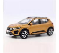 SYOEUR Scala 1/43 Per Dacia Stepway Modelli Di Auto In Lega Giocattoli Per Bambini Oggetti Da Collezione Decorazione Statica Finita Set Giochi Modello Auto per Hobby(Yellow)