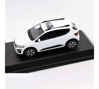SYOEUR Scala 1/43 Per Dacia Stepway Modelli Di Auto In Lega Giocattoli Per Bambini Oggetti Da Collezione Decorazione Statica Finita Set Giochi Modello Auto per Hobby(White)