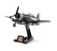 SYOEUR Scala 1 72 Per La Seconda Guerra Mondiale US Navy F4U-1D Fighter VMF-312 Modello Di Aereo Collezione Giocattoli Display 37233 Kit di gioco per Hobby