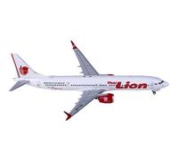 SYOEUR Scala in metallo 1 400 per aerei NG89011 Lion Airlines Boeing 737 MAX 9 HS-LSH Miniature aeronautiche Avion Models Playkit