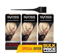 Syoss 9-5 Frozen Pearl Blonde Professional Salon Quality Hair Color Bulk Conf...