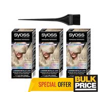 Syoss 9-53 Argento Fard Biondo Professionale Salone Qualità Capelli Colore Bulk
