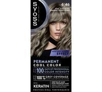 Syoss Permanent Cool Color tinta permanente per capelli con un sottotono freddo colore 6_46 Cool Dark Blond 1 pz