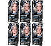 Syoss by Palette Colorazione Permanente 12-59 Biondo Platino Cool, Colorazione capelli permanente con Cheratina, copertura dei capelli bianchi, 100 giorni di colore intenso, confezione da 6