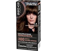 2 Conf. Syoss Palette Tintura Prof. Colorazione Permanent 4_8 Castano Cioccolato