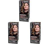 Syoss by Palette Colorazione Permanente 6-8 Biondo Scuro Cioccolato, Colorazione capelli permanente con Cheratina, per 100% copertura dei capelli bianchi, fino a 100 giorni di colore (Confezione da 3)