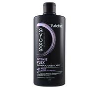 Syoss Palette Intense Plex Shampoo Deep Care 440ml, Shampoo ristrutturante capelli con 4% Plex-Bond-Complex che ripara le fibre in profondità, Prodotti per capelli molto danneggiati