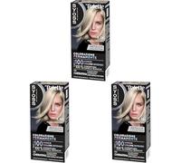 Syoss by Palette Metallic Collection Colorazione Permanente 9-53 Biondo Argentato, con Cheratina, per capelli per 100% copertura dei capelli bianchi e fino a 100 giorni di colore (Confezione da 3)