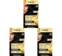 Syoss by Palette Oleo Intense, 1-10 Nero Intenso (Confezione da 3)