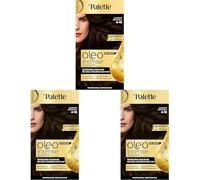 Syoss by Palette Oleo Intense, 4-15 Castano Nocciola (Confezione da 3)