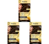Syoss by Palette Oleo Intense, 4-18 Castano Moka (Confezione da 3)