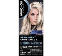 Syoss Color Baseline 10-53 - Tintura permanente per capelli, biondo chiaro, 115 ml, confezione da 3