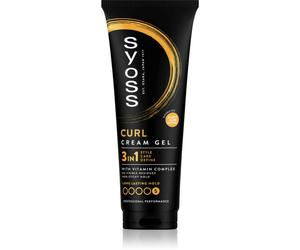 Syoss Curl Cream Gel crema styling per definire i capelli mossi con texture in gel 250 ml