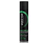 Syoss - Lacca Max Fissaggio, 1 x 300 ml, 48 ore di fissaggio Mega Forte, aiuta a proteggere i capelli dall'umidità e dai raggi solari, capelli come appena usciti dal parrucchiere