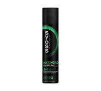 Syoss Max Hold Lacca Tenuta Forte 75ml, Lacca capelli per chioma morbida e luminosa, Hairspray 3-in-1 styling, protezione, tenuta 4, Lacca capelli con complesso vitaminico