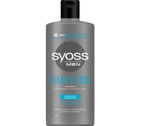 Shampoo Al Mentolo Per Capelli Normali E Grassi - Syoss Men Cool & Clean Shampoo 440 ml