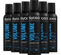 Syoss Mousse Volume Lift livello di tenuta 4, Extra Forte, Confezione da (6 X 250 ML)