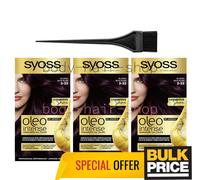 Syoss Oleo 3-33 Rich Plum/Melanzane Hair Color Intense Luxurious Purple confe...