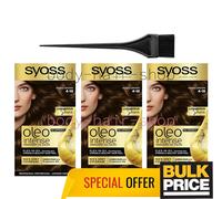 Syoss Oleo 4-18 Mokka Colore Capelli Marrone Ricco Olio Nutriente a Lunga Dur...