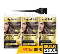 Syoss Oleo 7-56 Ashy Medium Blond Intense Elegant Cool-Toned Hair Color confe...