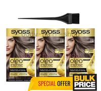 Syoss Oleo 7-56 Ashy Medium Blond Intense Elegant Cool-Toned Hair Color confe...