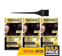 Syoss Oleo Intense 3-33 Rich Plum/Melanzana senza Ammoniaca Capelli Colore Bulk