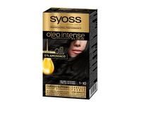 Syoss Olio Intense Tinte Sin Amoniaco Nº 1.10-Negro Intenso 5 Un