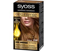 Syoss Oleo Intense - Colorazione a olio permanente, 8-60, biondo miele, livello 3, confezione da 3 (3 x 115 ml)