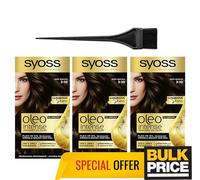 Syoss Oleo Intenso 3-10 Marrone Scuro Senza Ammoniaca Qualità Da Salone 3-Pack