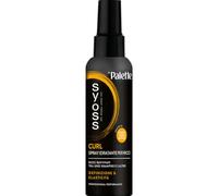 Syoss Palette Curl Spray Idratante Per Ricci 150 ml, Spray capelli con complesso vitaminico per curly hair definiti e morbidi con azione anti crespo, Prodotti per capelli ricci ravvivati