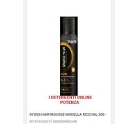 Syoss Palette Hair Spuma Modella Ricci 300ml PEZZI 2