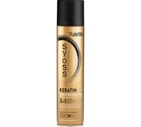 Syoss Palette Keratin Lacca con Cheratina 300 ml, Lacca cheratina capelli per chioma morbida e luminosa, Hairspray 3-in-1 styling, protezione, tenuta 4, Lacca capelli con complesso vitaminico