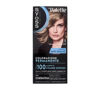 Syoss by Palette Colorazione Permanente 7-5 Biondo Chiaro Cenere, Colorazione capelli permanente con Cheratina, per 100% copertura dei capelli bianchi e fino a 100 giorni di colore intenso