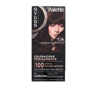 Syoss by Palette Colorazione Permanente 3-28 Castano Scuro Cioccolato, Colorazione per capelli permanente con Cheratina, per 100% copertura dei capelli bianchi e fino a 100 giorni di colore intenso
