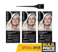 Syoss Professional 12-53 Platinum Pearl Blond Hair Color Salon-Style Look...