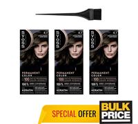 Syoss Professional 4-1 Medium Brown Lunga Durata Shine Glossy Hair Color...