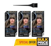 Syoss Professional 7-46 Cool Medium Blond Ash-Toned Hair Color Smart Bulk Con...