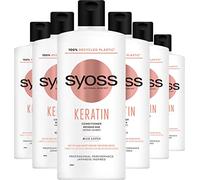 Syoss Professional Performance Balsamo - Cheratina - per capelli fragili - Confezione da 6 (6 x 440 ml)