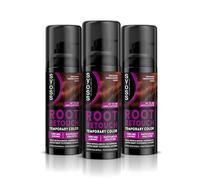 SYOSS Root Retouch Spray Retoca radici temporanee, colore rosso Cashmere (1 x 120 ml), tinta rossa per radici con copertura istantanea, colorazione temporanea per capelli grigi, confezione da 3