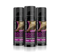 SYOSS Root Retouch Spray ritocco radici temporanee, colore biondo scuro (1 x 120 ml), ritocco di capelli grigi e radici con copertura istantanea, colorazione temporanea per capelli grigi, confezione