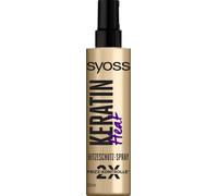Syoss Spray a 230° di protezione dal calore alla cheratina Heat Spray (200 ml), spray termico offre protezione dal calore fino a 230°C, con controllo crespo per acconciature a lunga durata