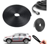 SYPPCH 10M Protezione Portiera Auto, per Ford Cougar Crown Victoria Econovan EcoSport Striscia Protettiva per Bordi delle Portiere Auto, Guarnizione in Gomma a Forma di U
