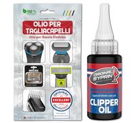 SYPRIN Olio lubrificante per testa di rasoi e rasoi per capelli e barba, prodotto adatto per parrucchieri, olio lubrificante per meccaniche di precisione