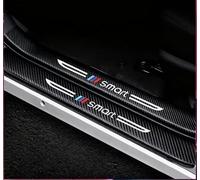 SYQCM 4 Pezzi Auto Battitacco Adesivi Soglie Porte per Smart #3, Adesivo Batticalcagno Porta Auto Guardia Porta Soglia Styling Accessori