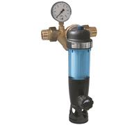 SYR Filtro Doppio Dfr 2314.25.000 Riduttore di Pressione 1 Pollici Manometro