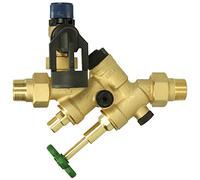 SYR Gruppo di sicurezza 24, DN 20 x ¾", 10 bar, valvola a membrana, acciaio inossidabile, ottone, plastica, gomma