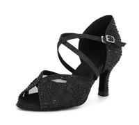 Syrads Scarpe da Ballo Latino Salsa Donna Scarpe da Ballo da Sala Tango Valzer Kizomba Bachata Danze al Coperto 1050