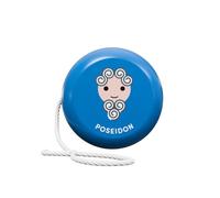SYRAKOUS, Mitoyoyo Poseidon, Yo-Yo STEM in legno, Gioco Didattico e Collezionabile, Sfida la Gravità, Vivi la Mitologia Greca! Per bambine e bambini dai 6 Anni, Dio dei mari, Fratello di Zeus