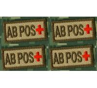 Syria-Iraq Green Berets SAS JTF2 Ksk Sp Ops Vêlkrö 2 " Blood-Type 4-TAB: Ab +