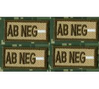 Syria-Iraq Green Berets SAS JTF2 Ksk Sp Ops Vêlkrö Blood-Type 2 " 4-TAB: Ab- Neg